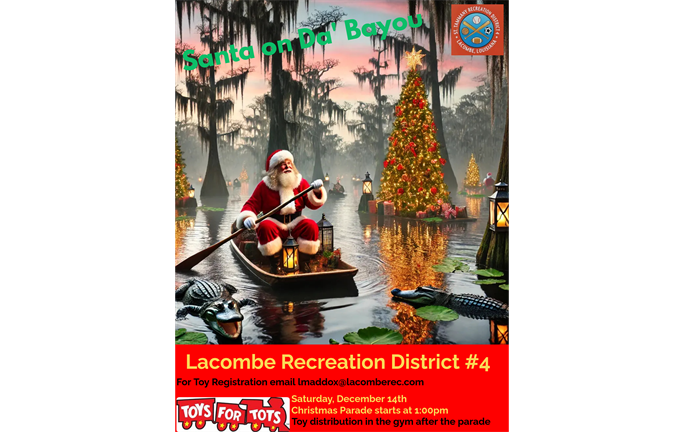 Santa on the Bayou